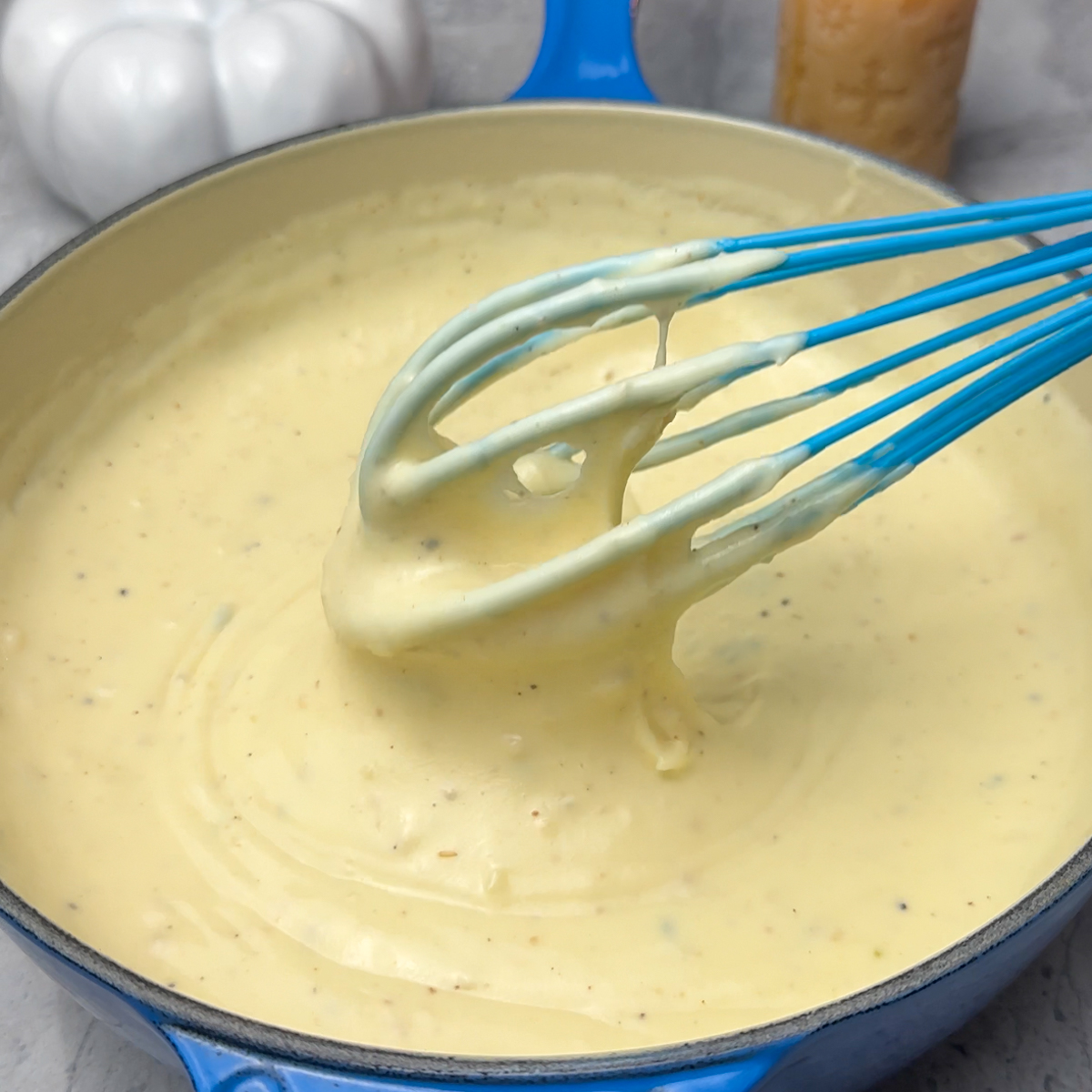 Make the cheese sauce