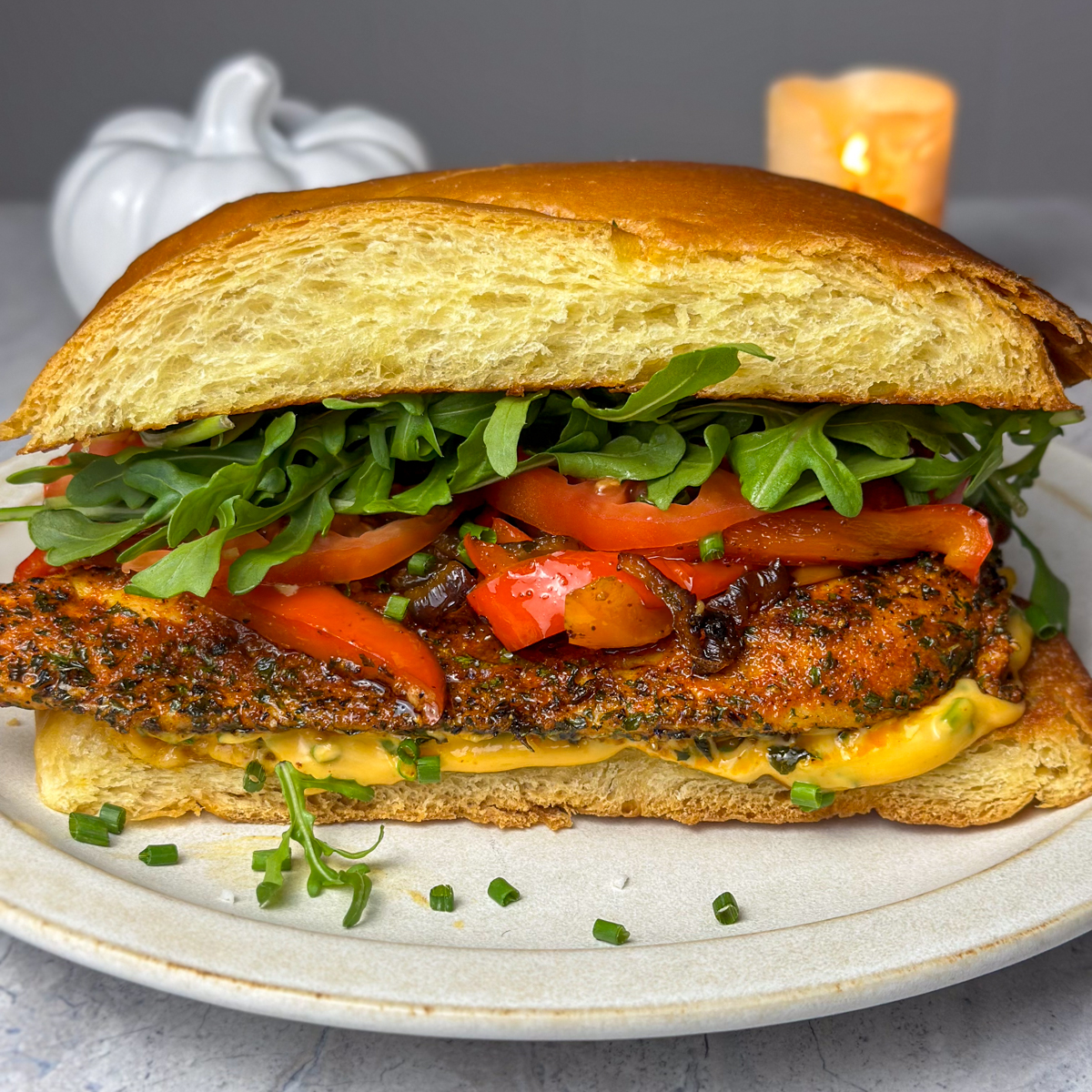 cajun chicken sandwich