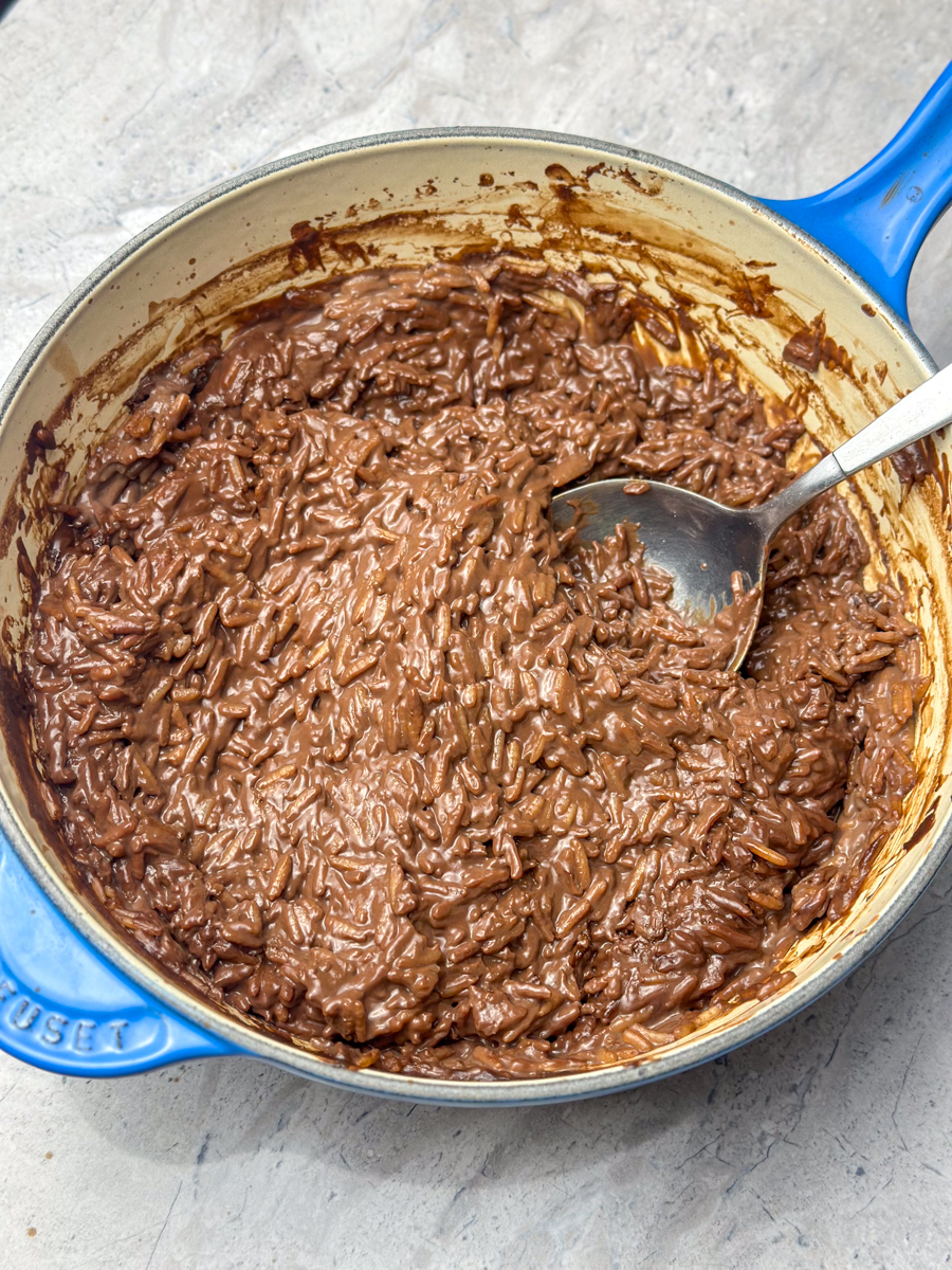  chocolate rice pudding
