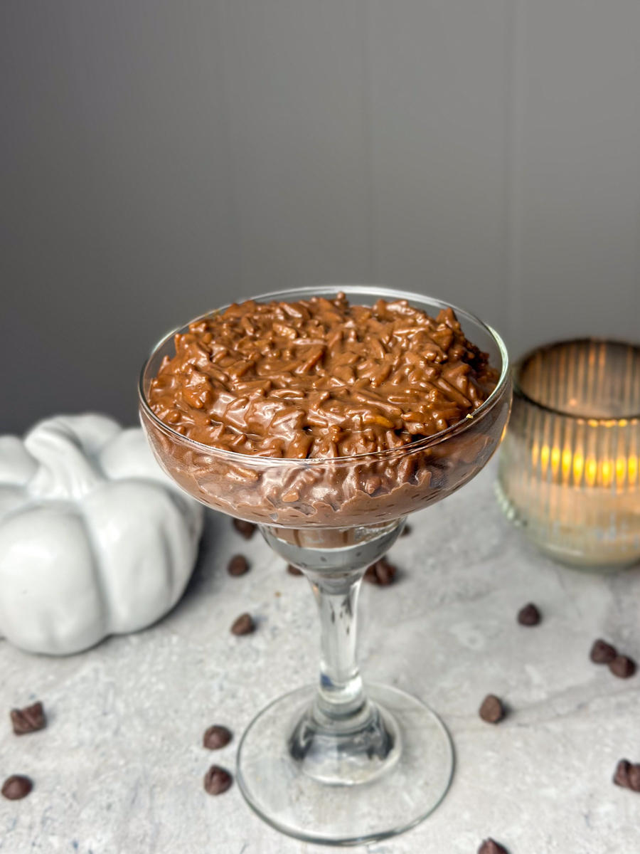  chocolate rice pudding