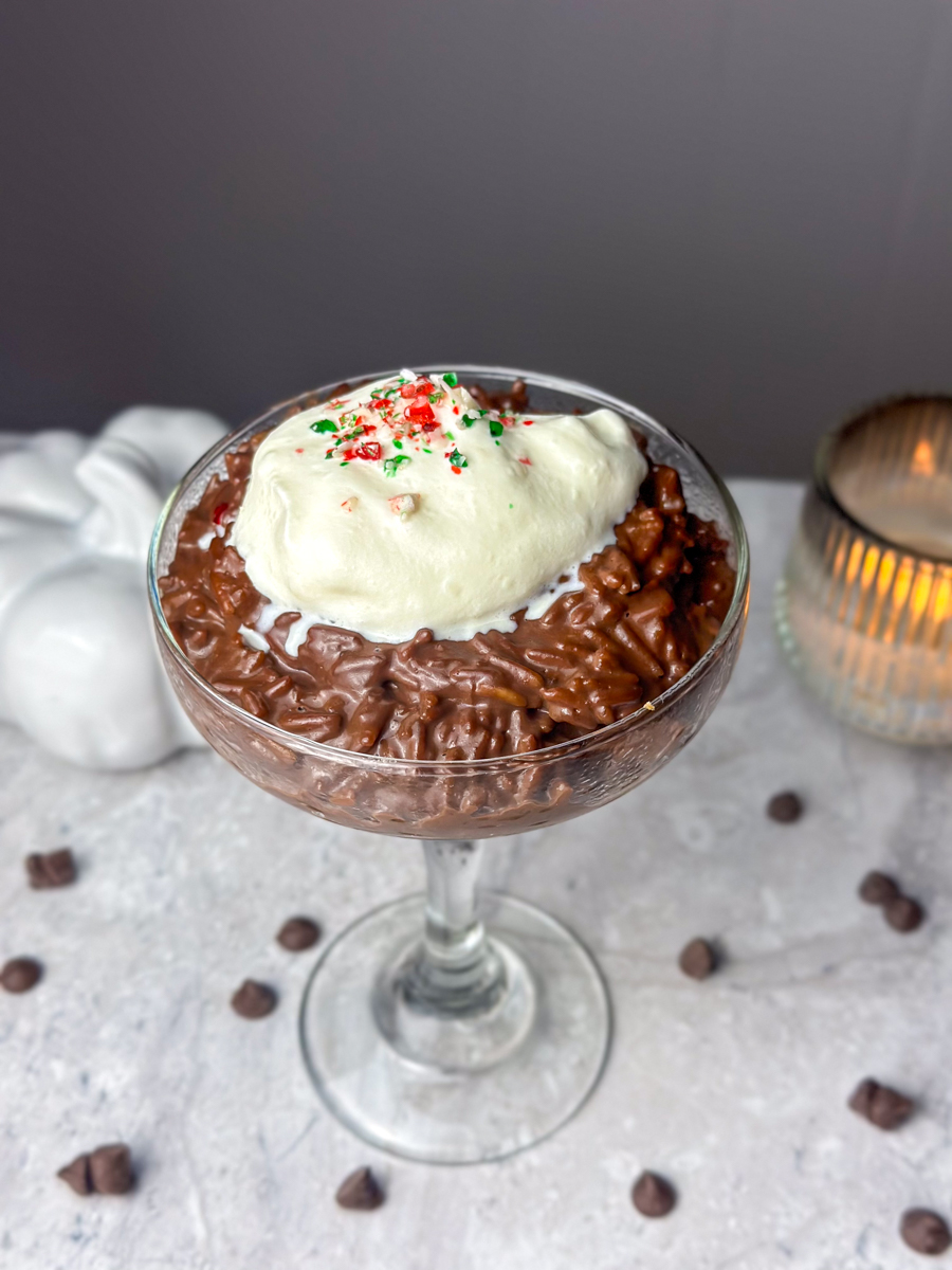  chocolate rice pudding