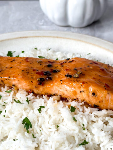 hot honey salmon