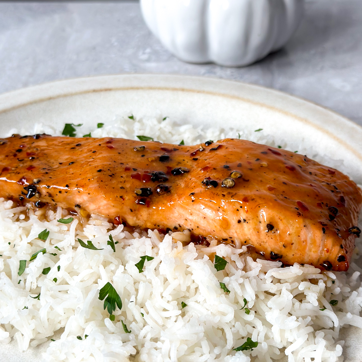 hot honey salmon