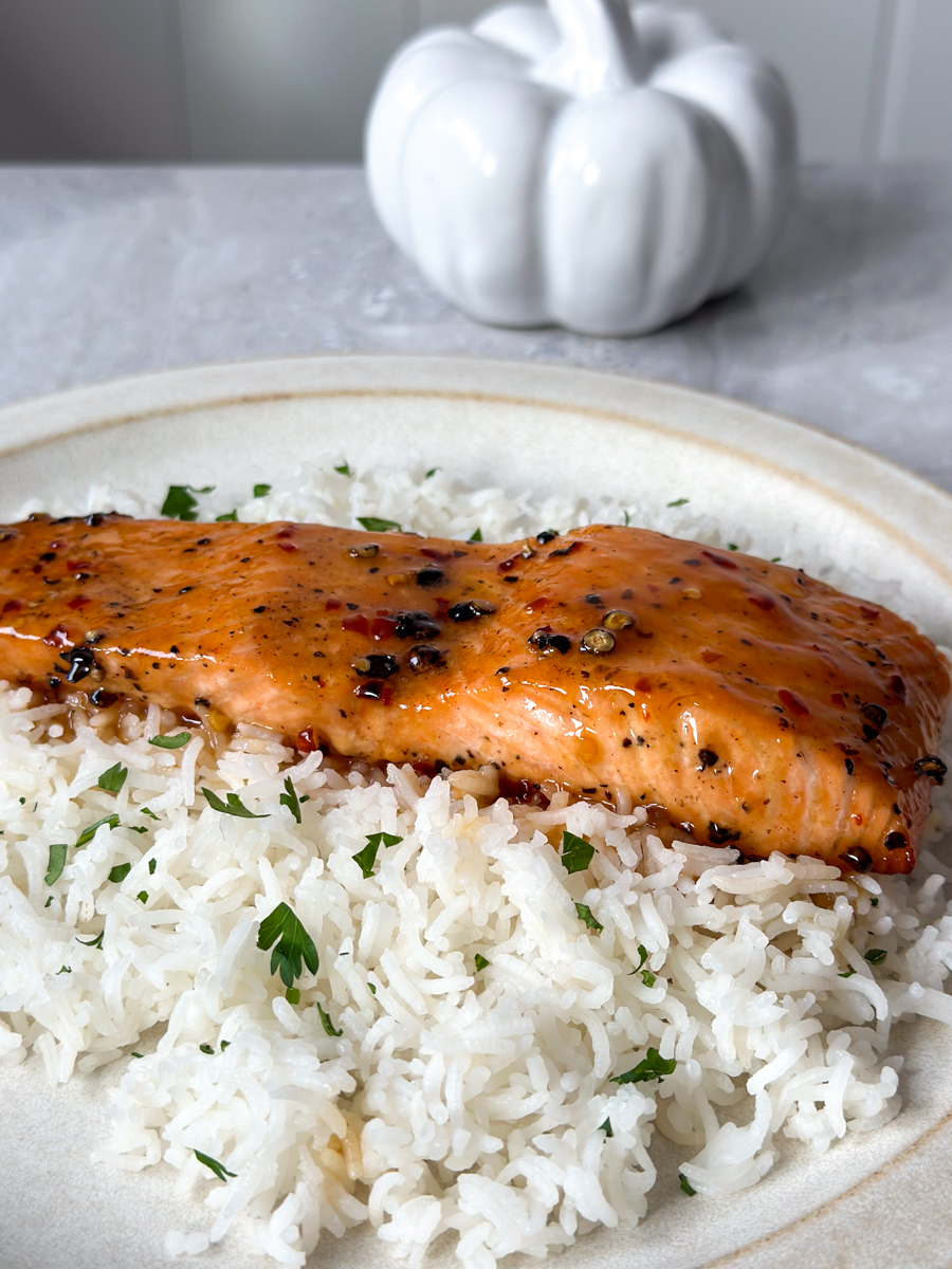 hot honey salmon
