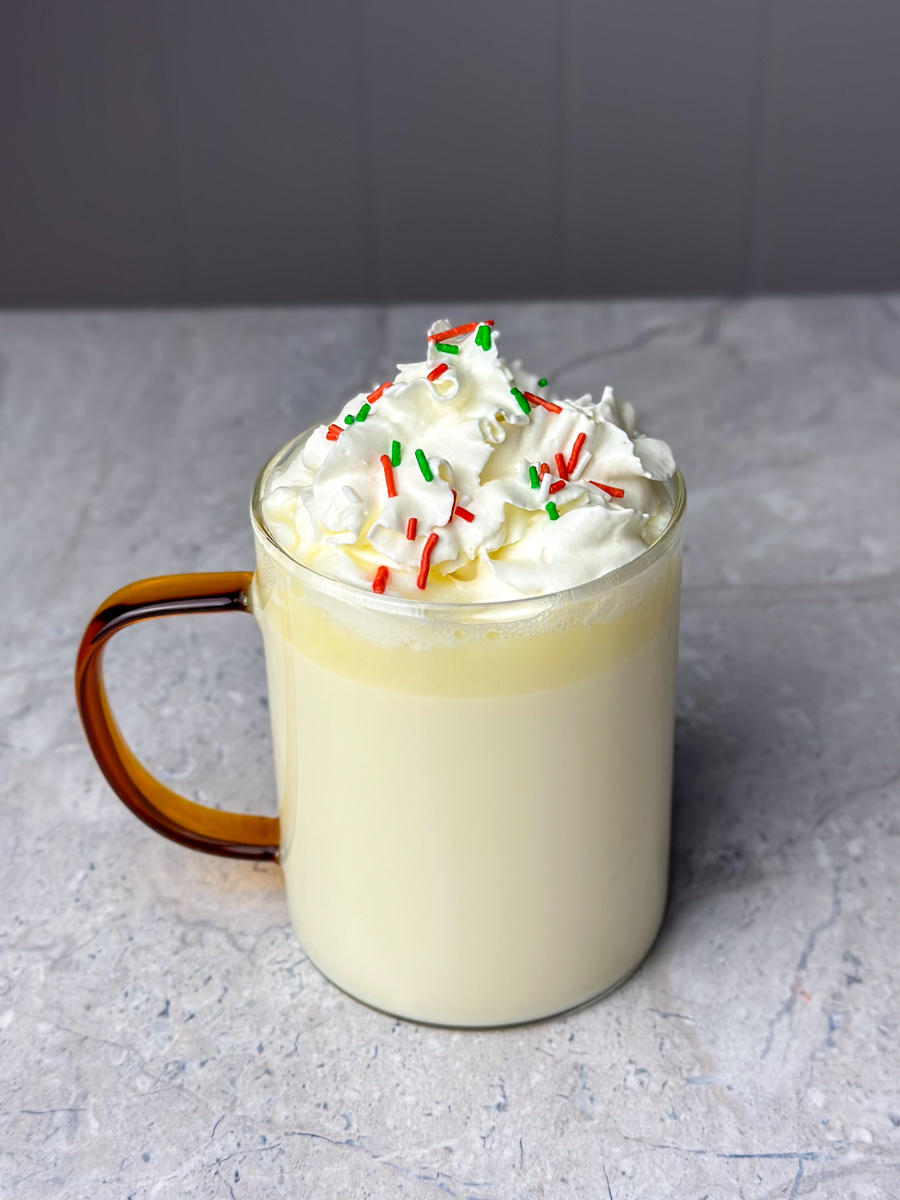 white hot chocolate
