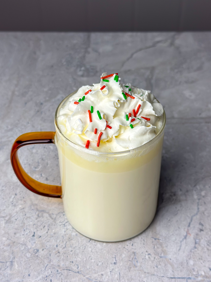 white hot chocolate