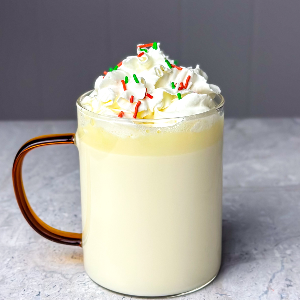 white hot chocolate