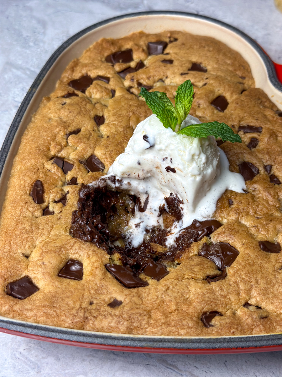 Chocolate Chip Cookie Skillet