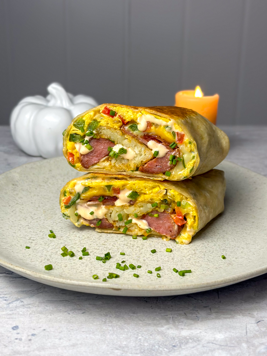 breakfast burritos meal prep