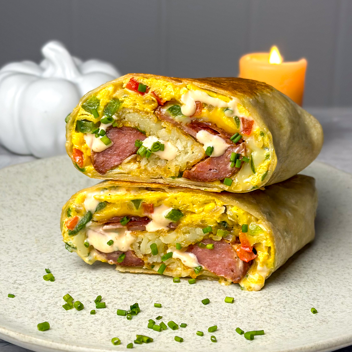 breakfast burritos meal prep