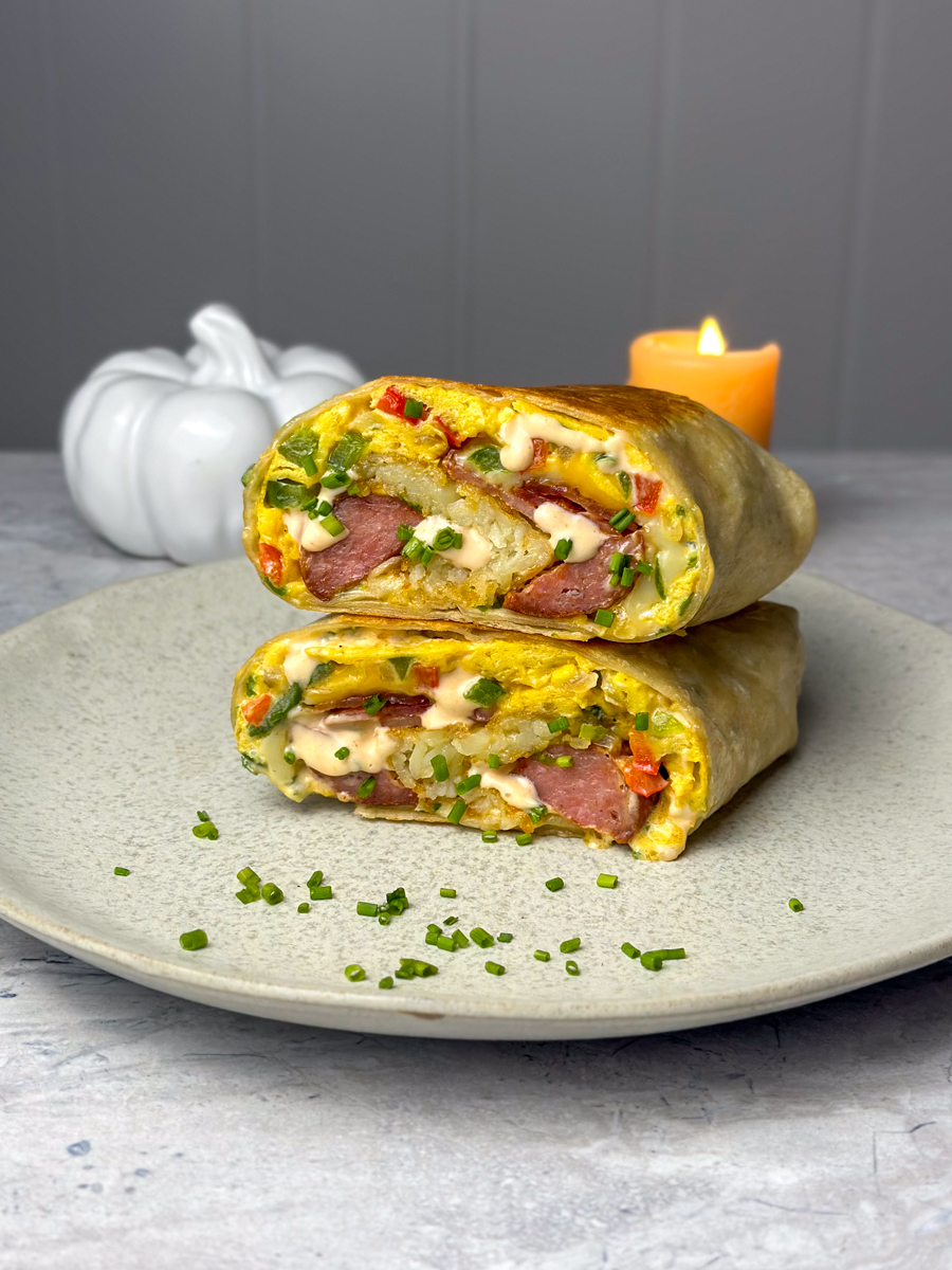 breakfast burritos meal prep