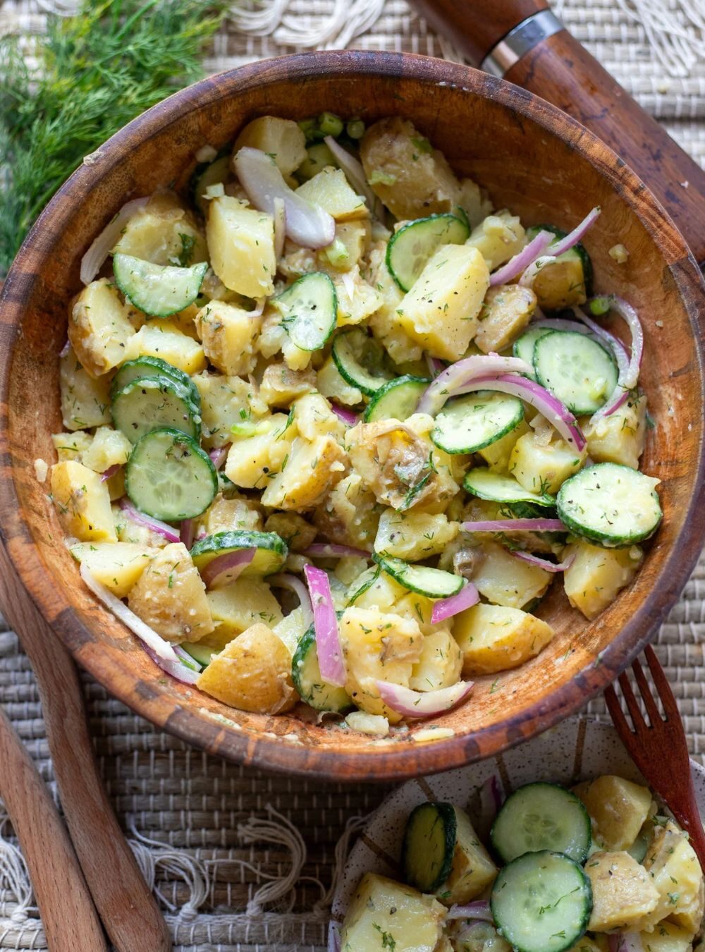 dill pickle potato salad