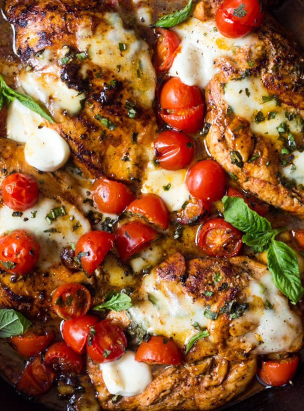 balsamic chicken with roasted cherry tomatoes