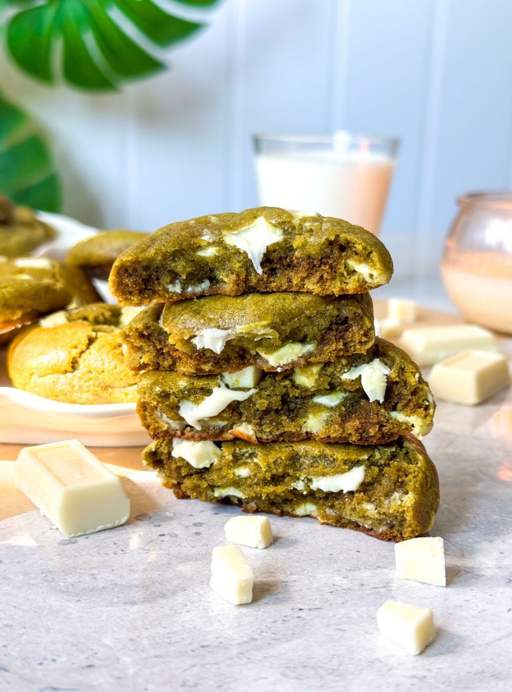 Easy Matcha Cookies