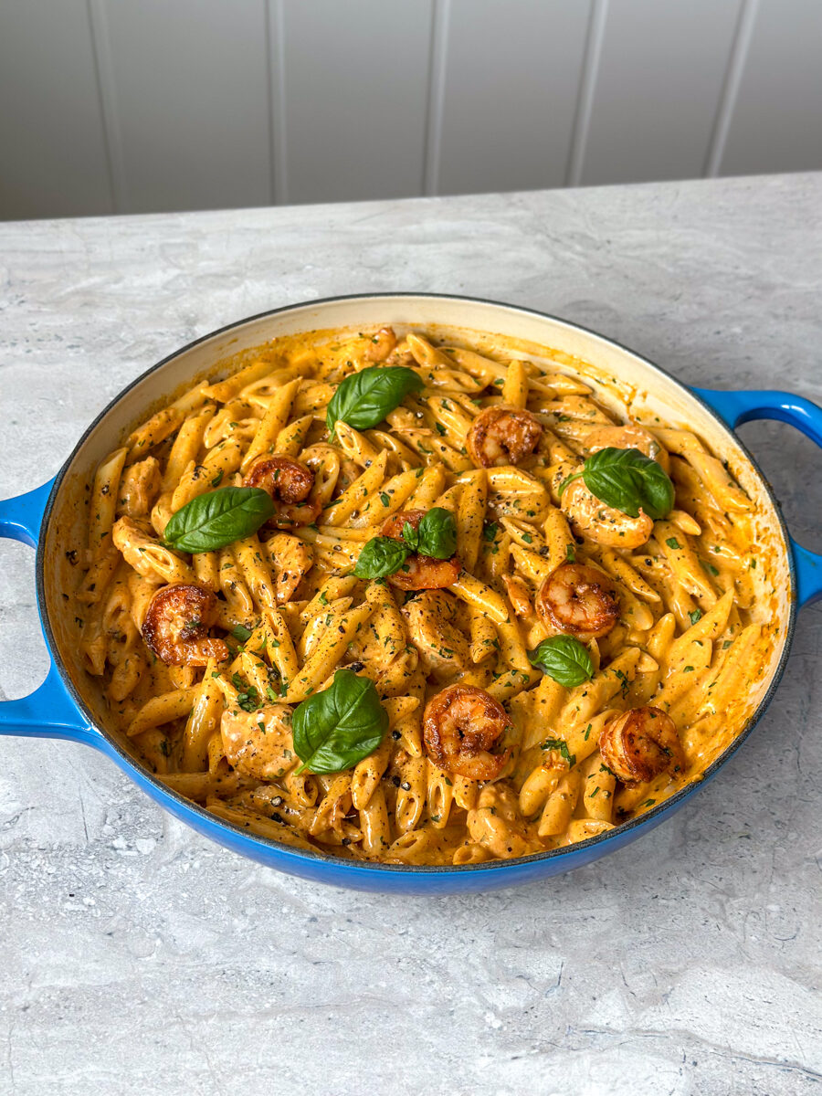 boursin shrimp pasta 