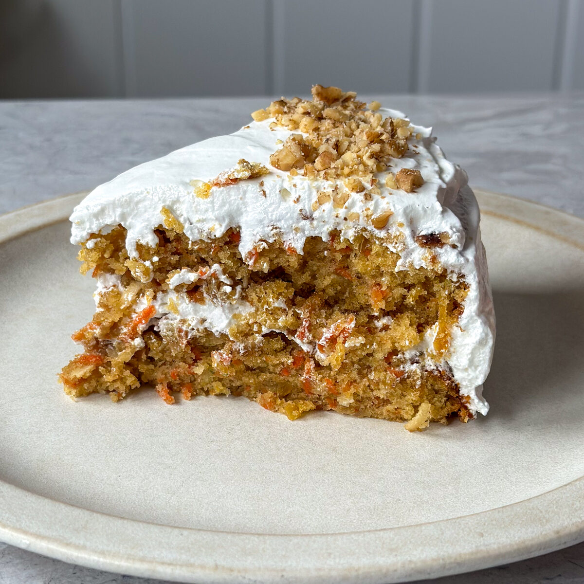 carrot cake and cream cheese frosting
