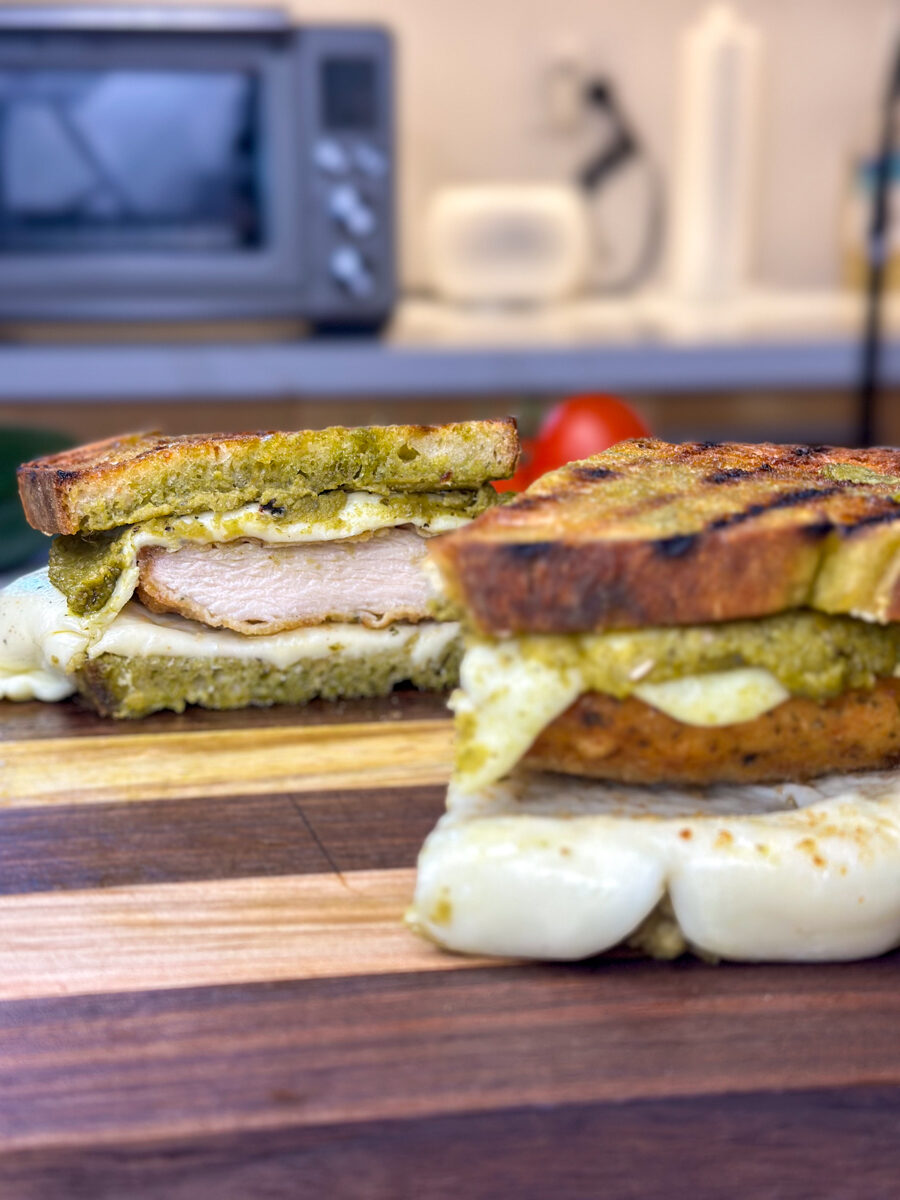 Grilled Chicken Grilled Cheese