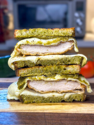 Grilled Chicken Grilled Cheese