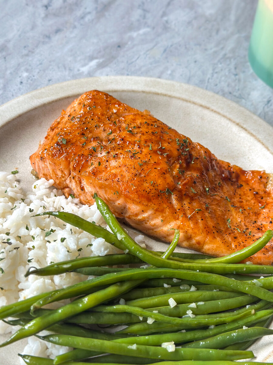 pan seared salmon