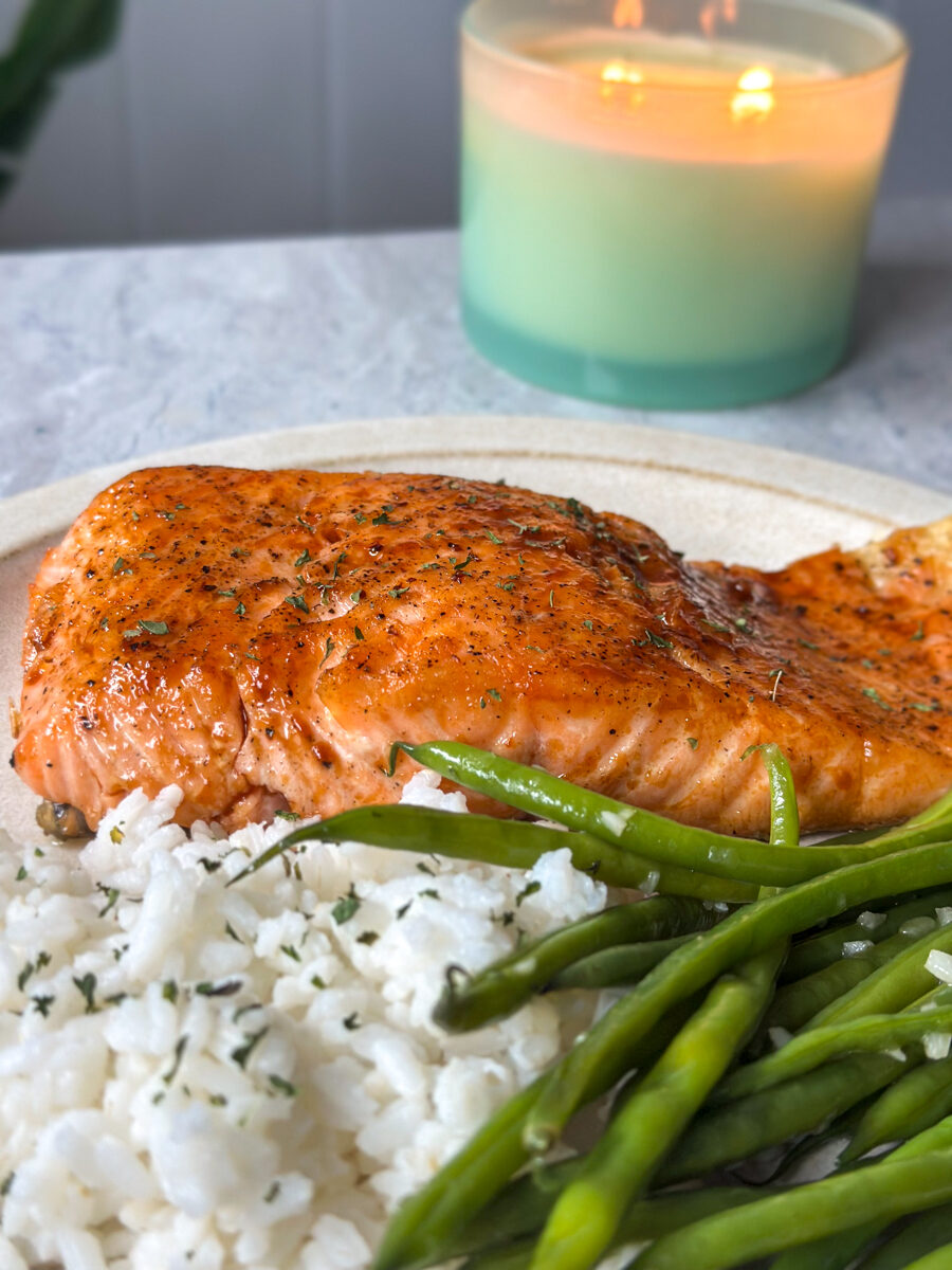 pan seared salmon