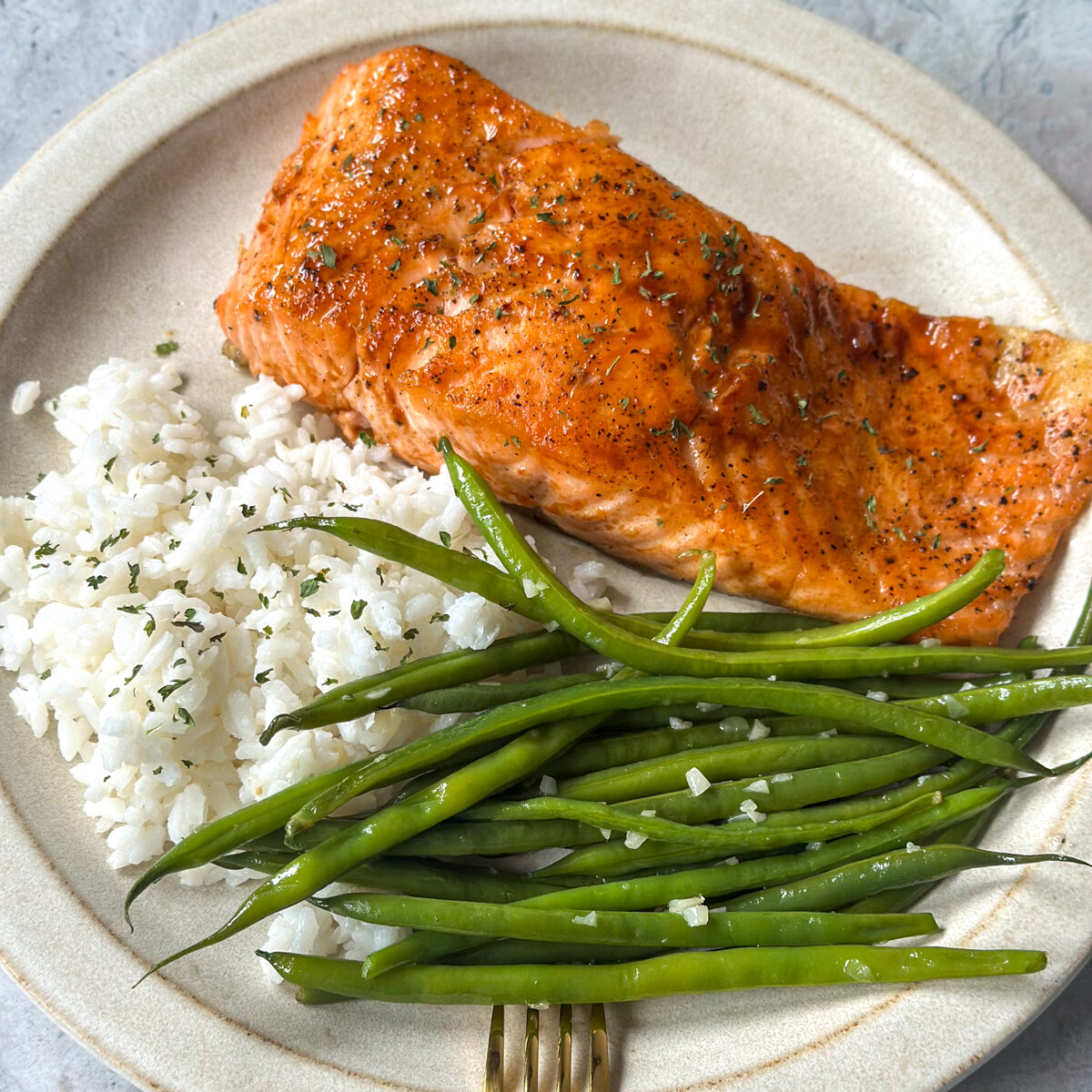 pan seared salmon