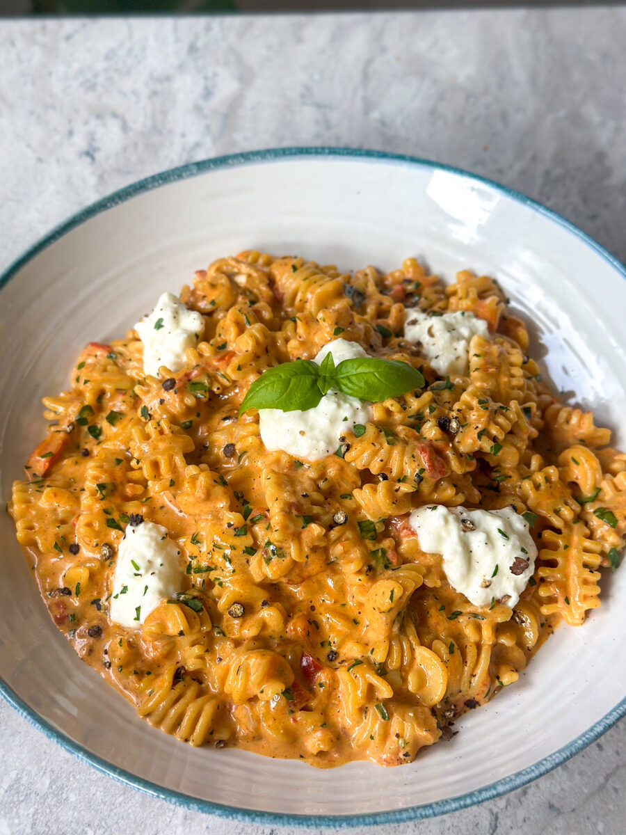 red pepper pasta