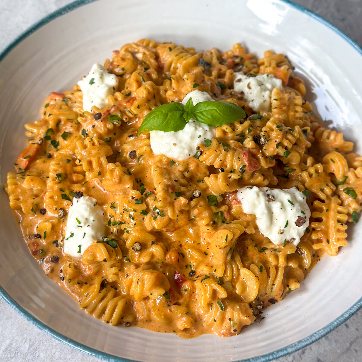 red pepper pasta