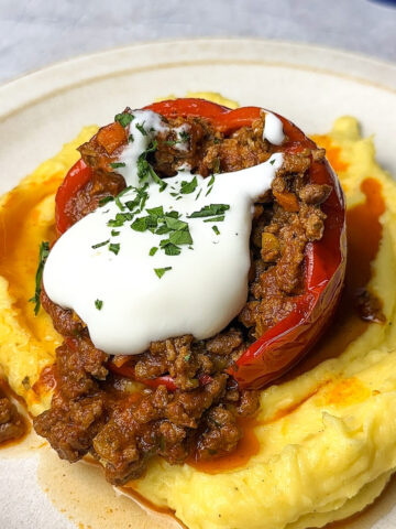 stuffed peppers no rice