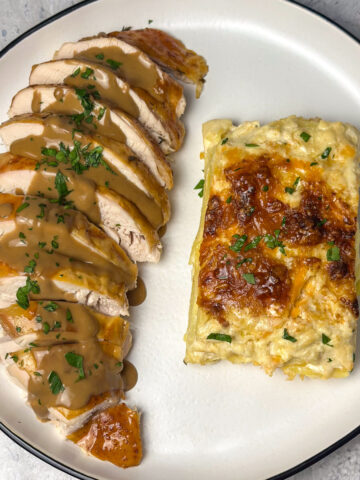 maple glazed turkey