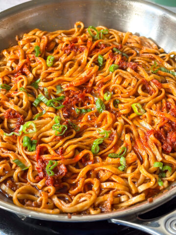 spicy garlic noodles