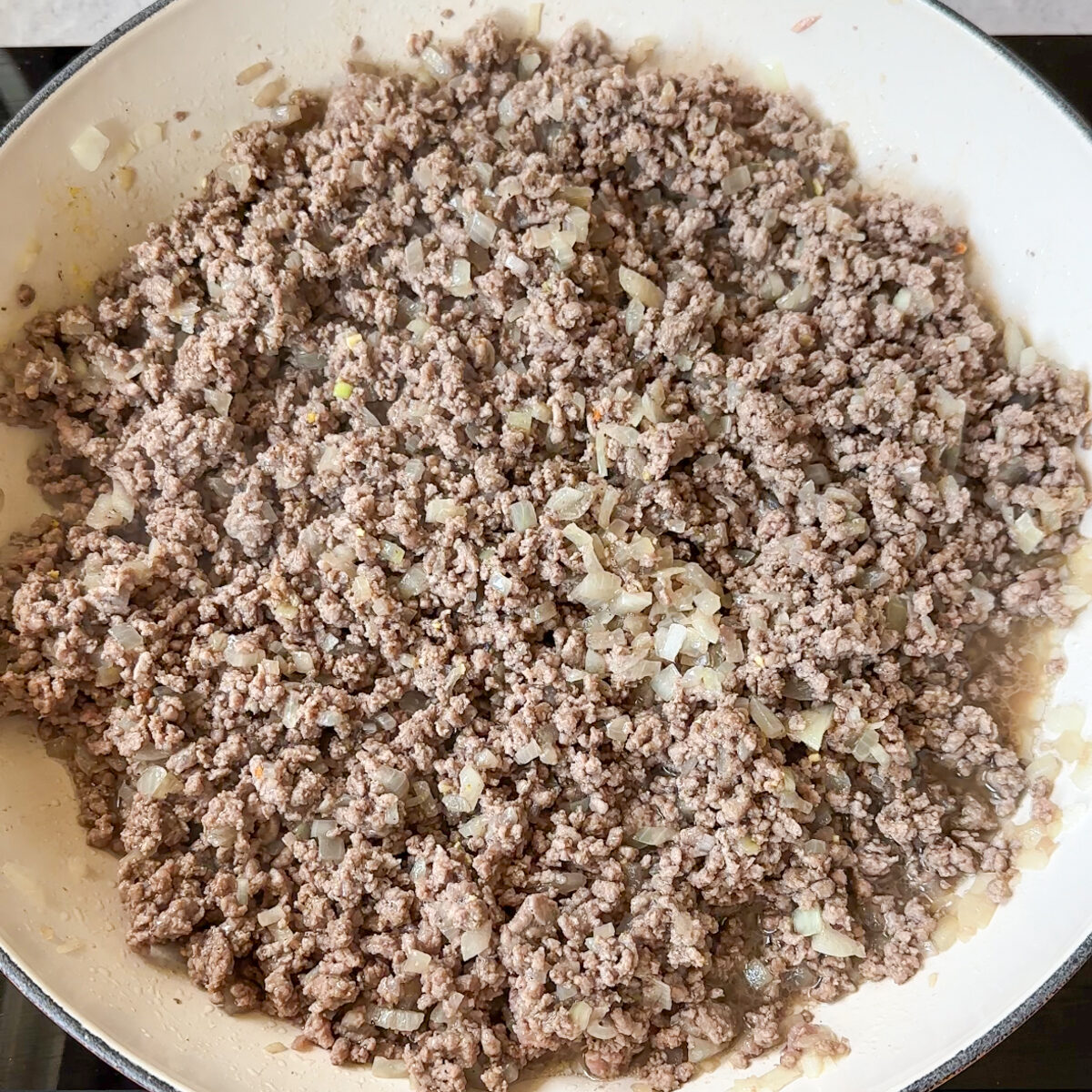 Make the meat mixture!