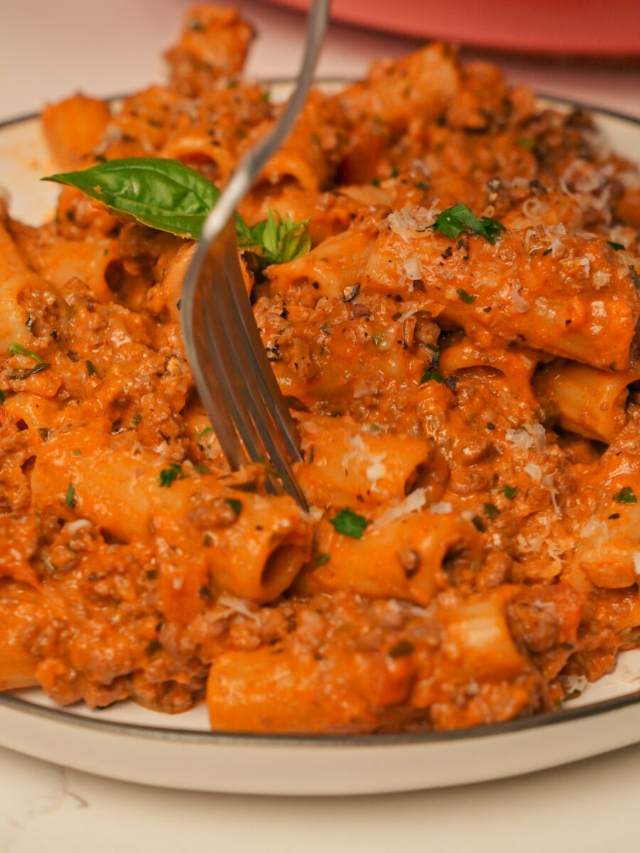 creamy bolognese