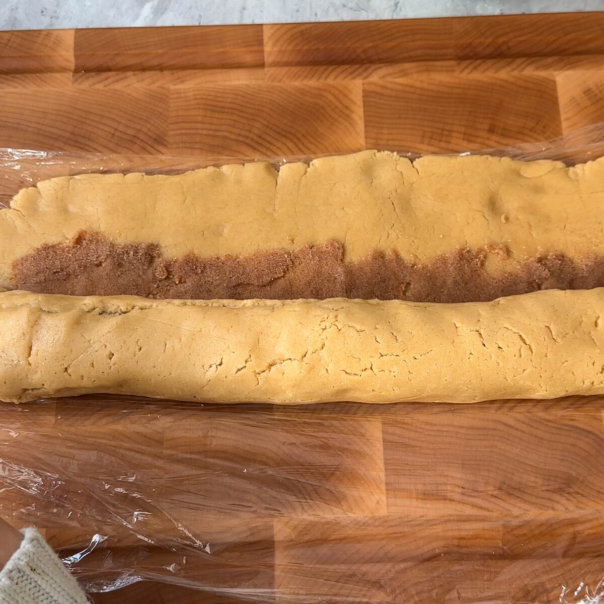 Roll it up & cut into cookie size pieces & bake!