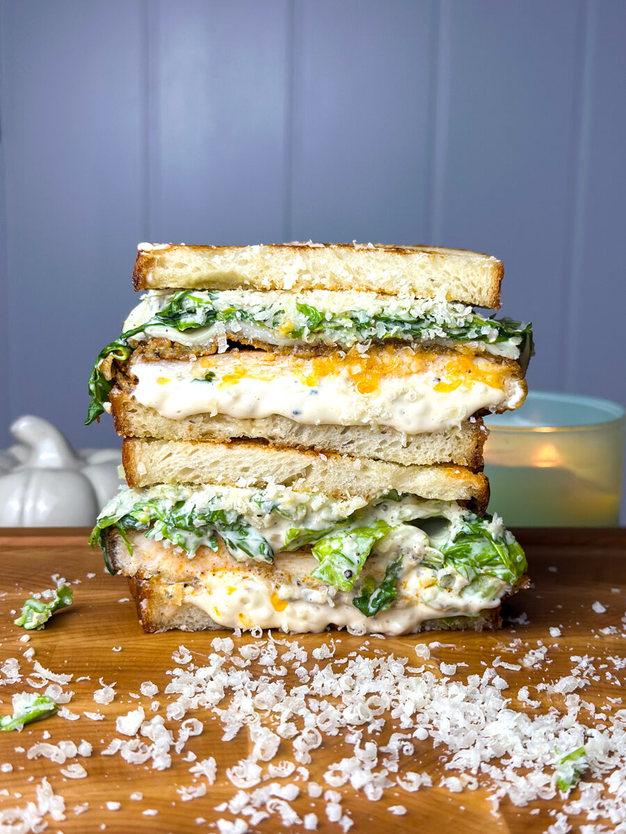 chicken caesar sandwich