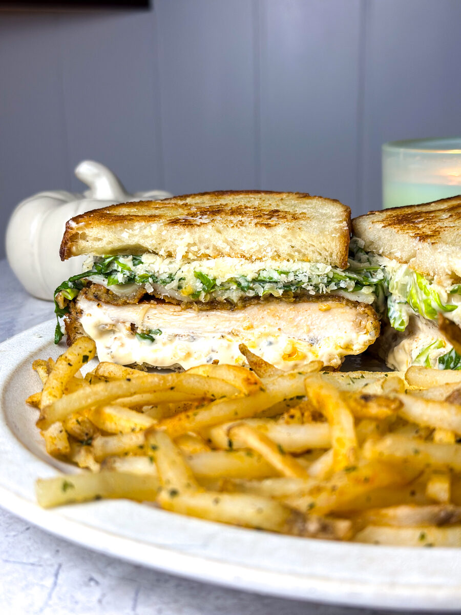 chicken caesar sandwich