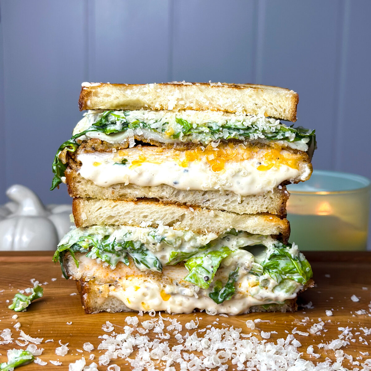 chicken caesar sandwich