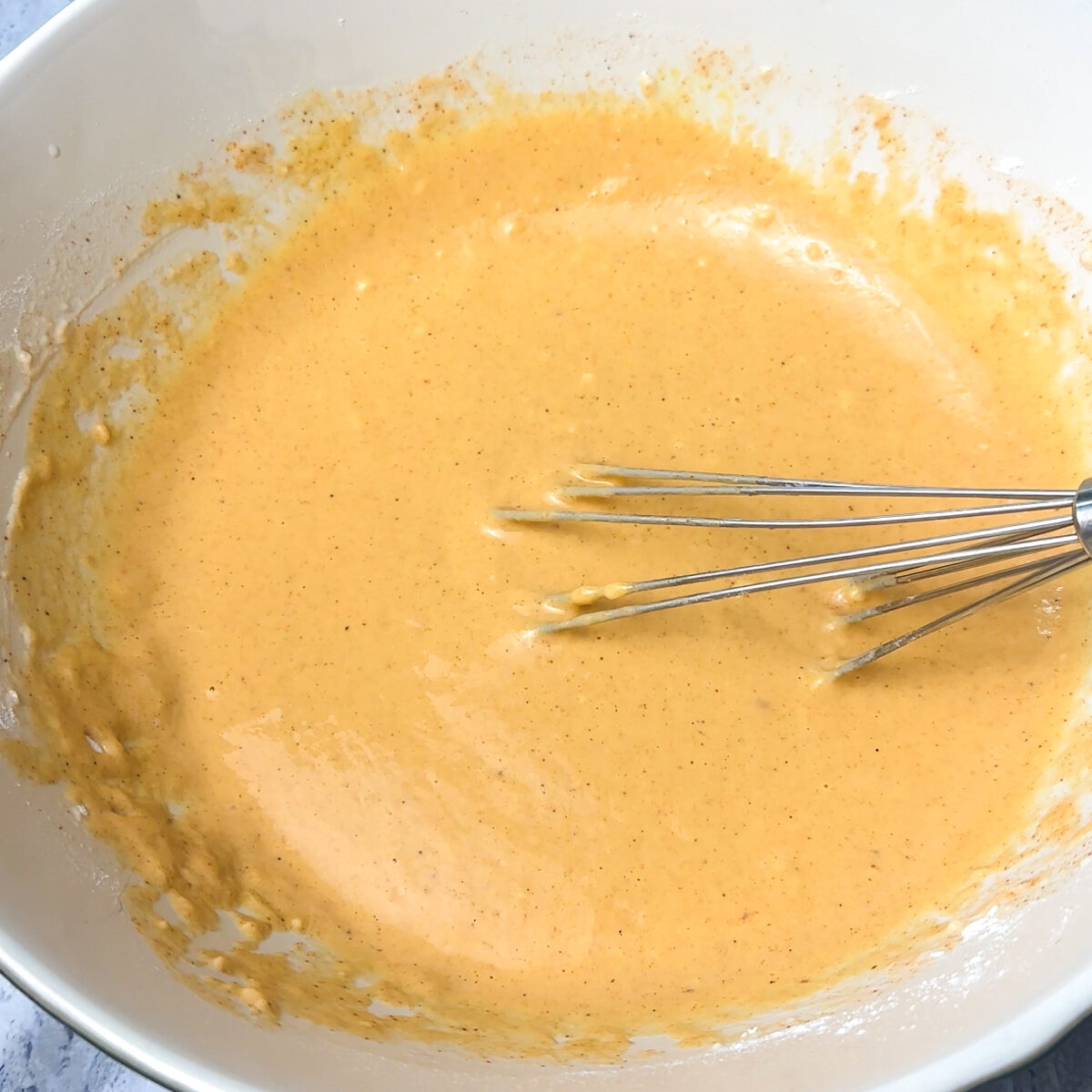 Mix together the ingredients in a bowl!