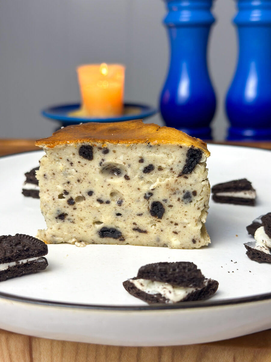 oreo basque cheesecake