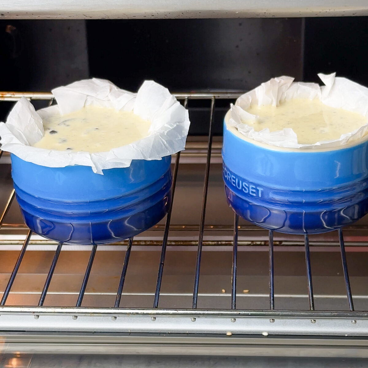 Bake for 18 minutes!