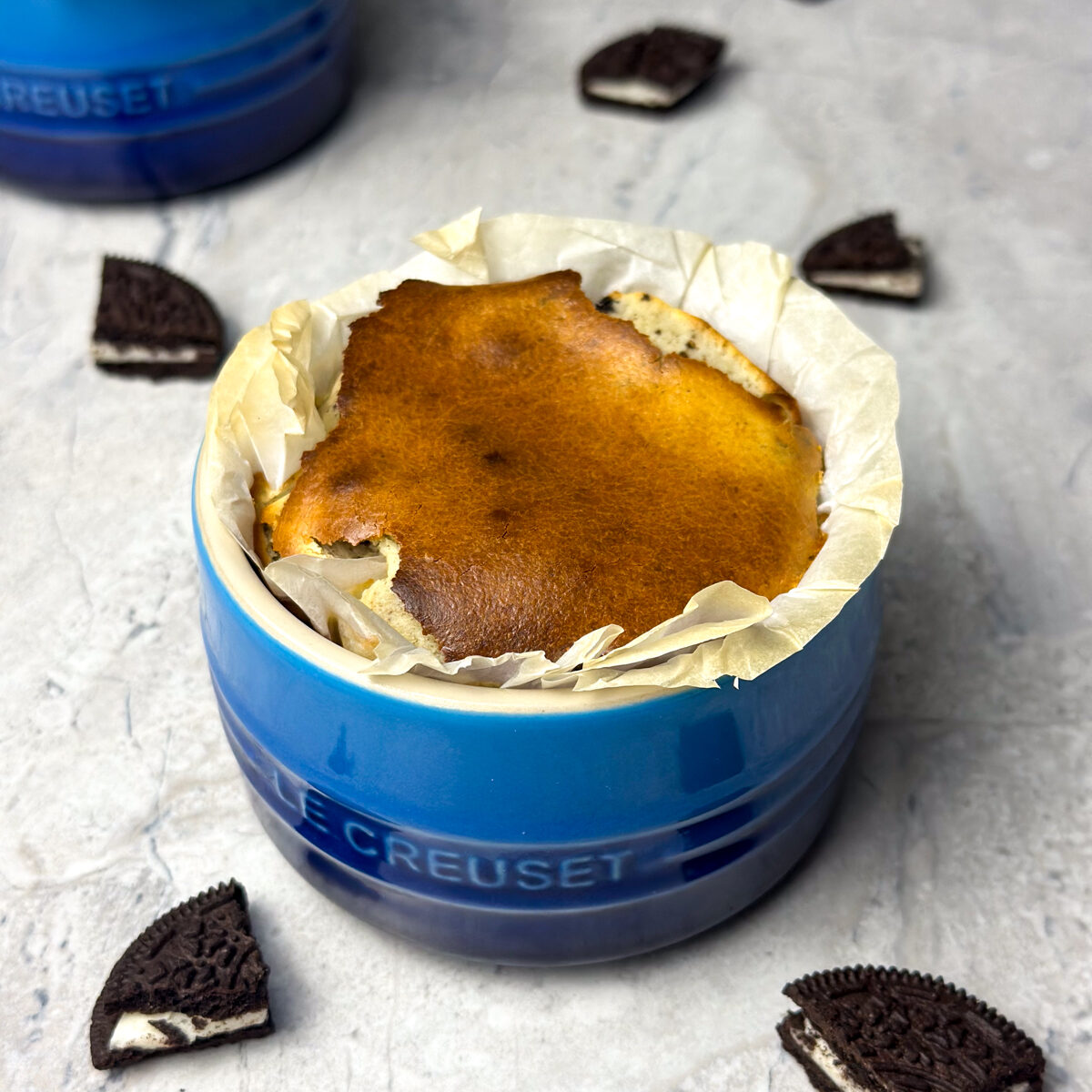 oreo basque cheesecake