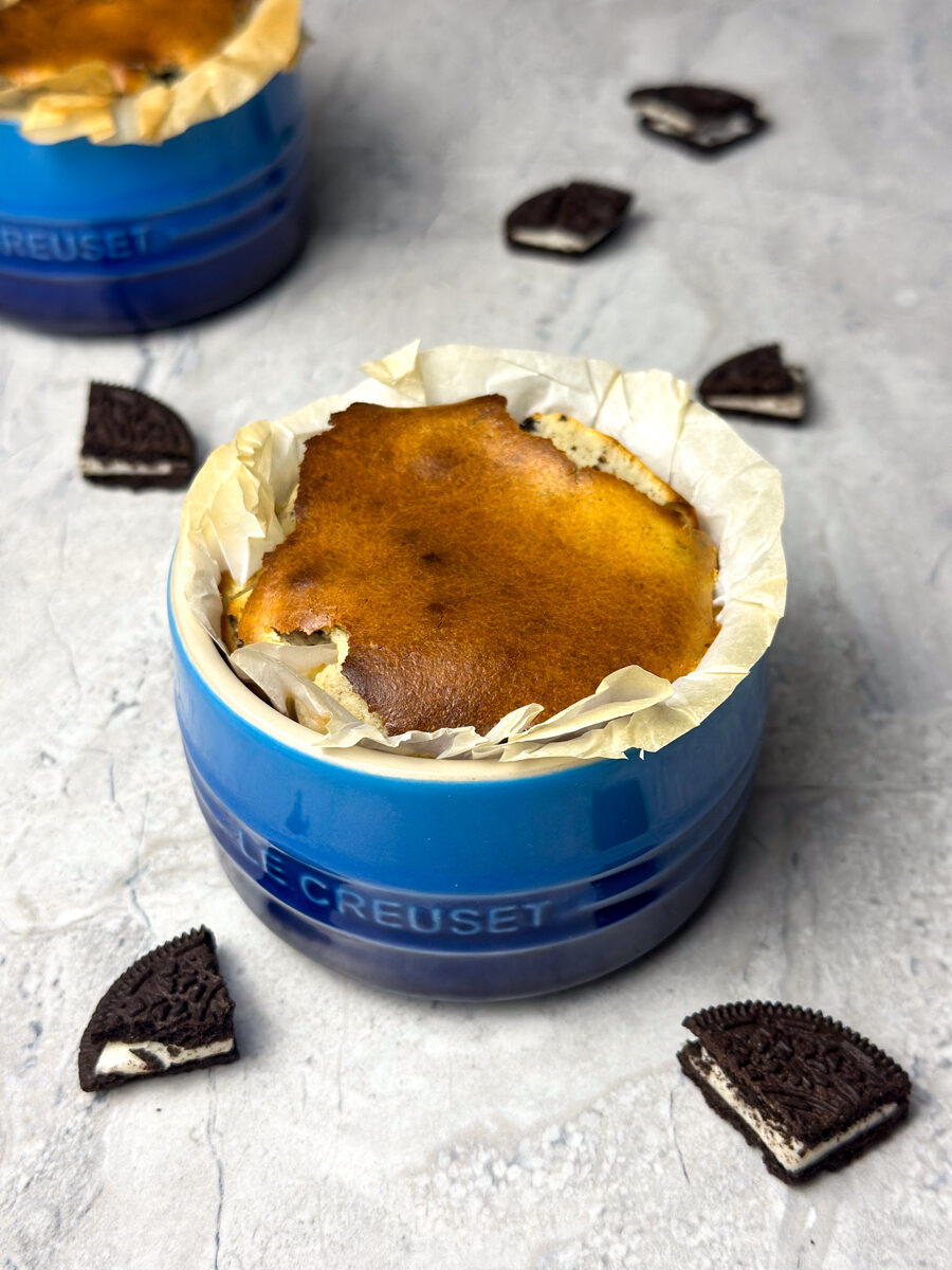 oreo basque cheesecake
