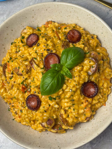 sausage risotto