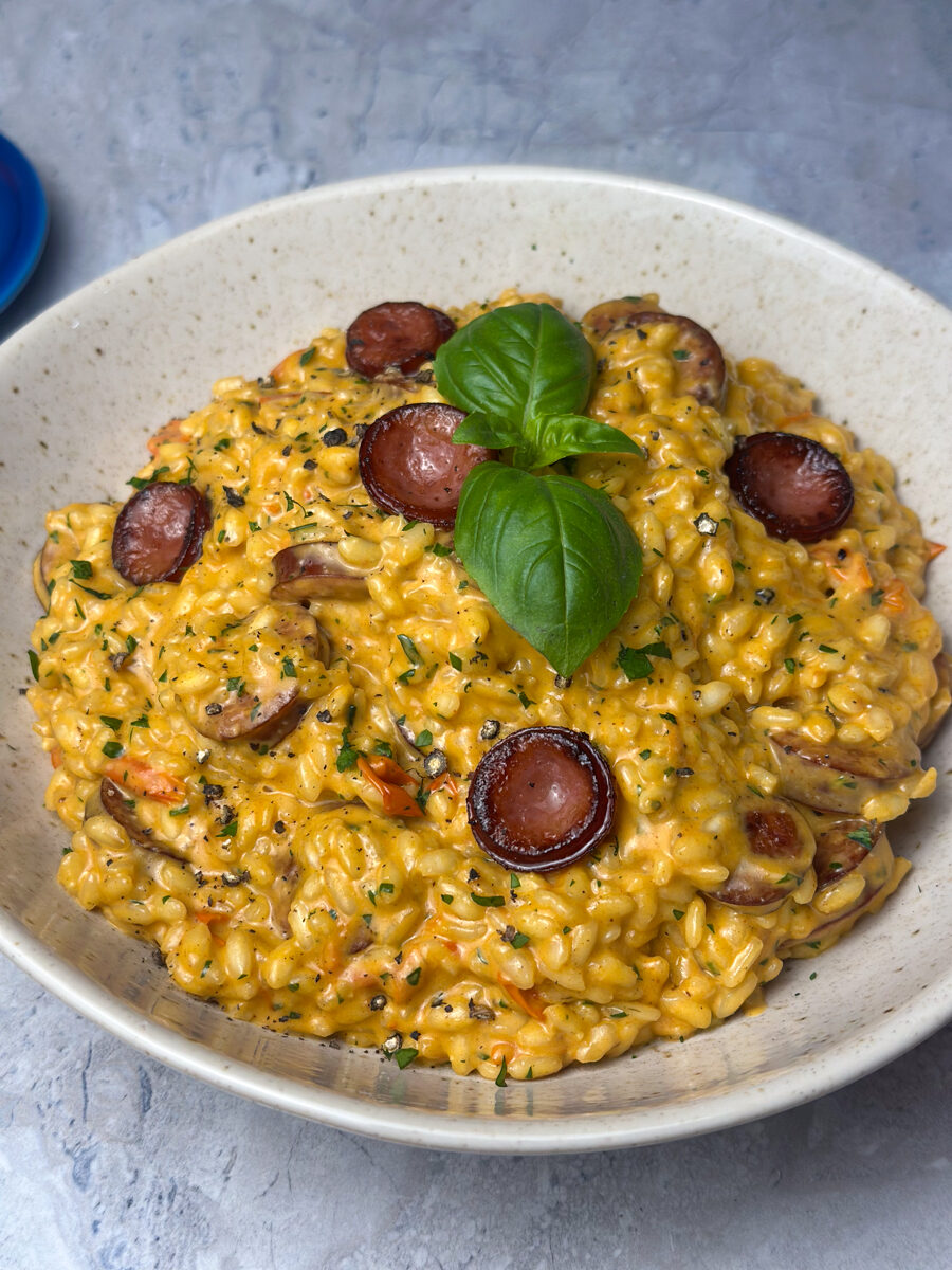 sausage risotto