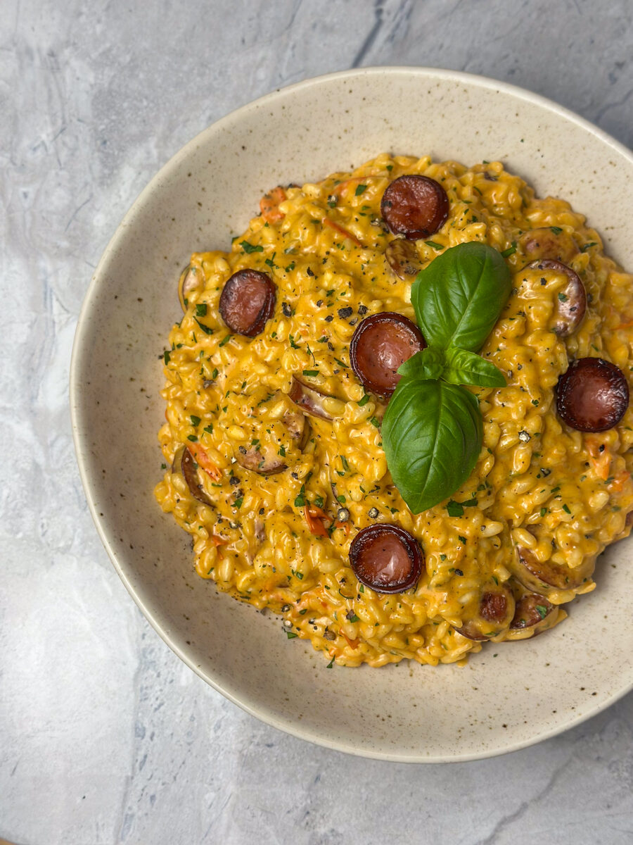 sausage risotto