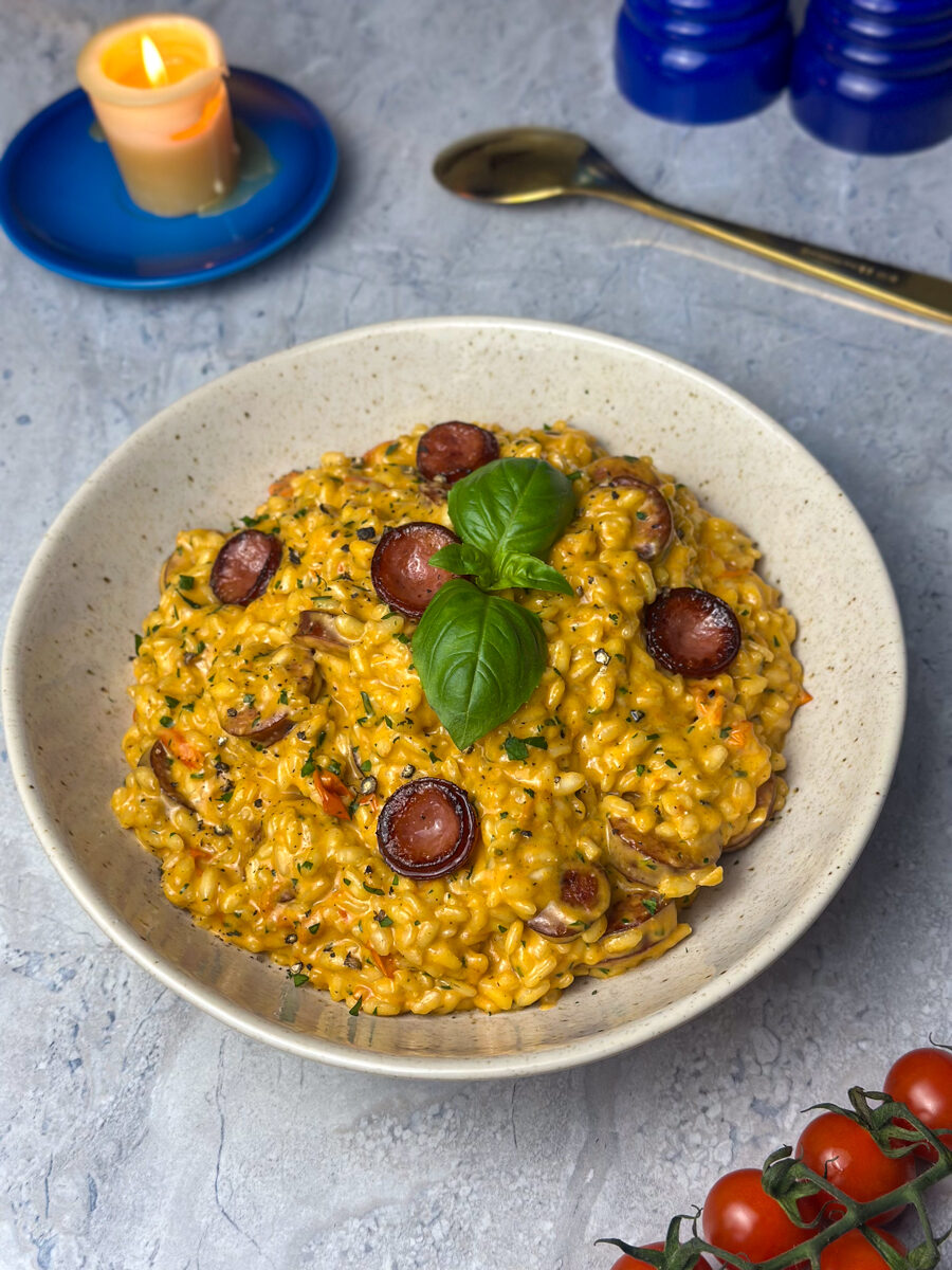 sausage risotto