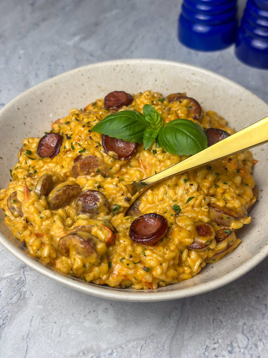 sausage risotto