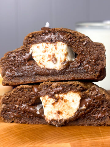 Chocolate cheesecake cookies