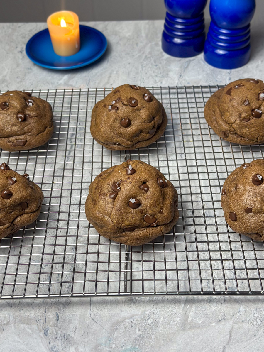 Chocolate cheesecake cookies