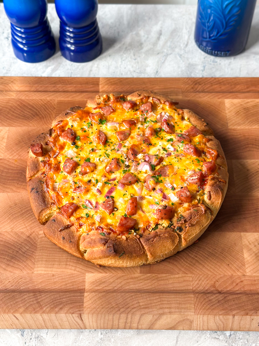 deep dish pizza