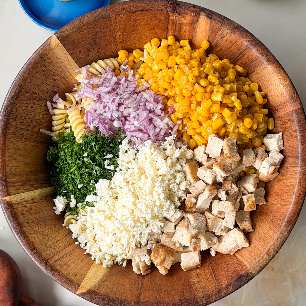street corn pasta salad